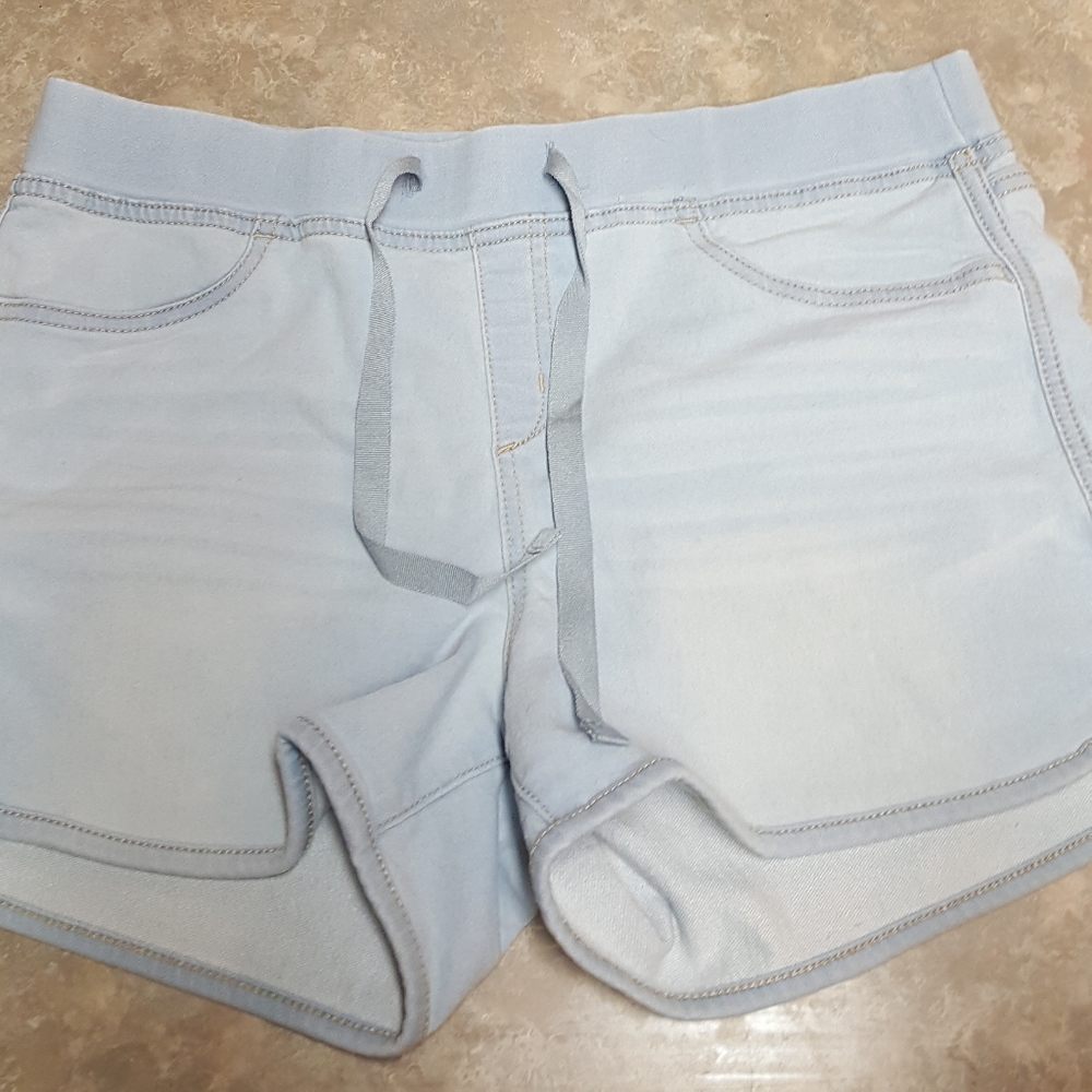 Denim shorts woman's large